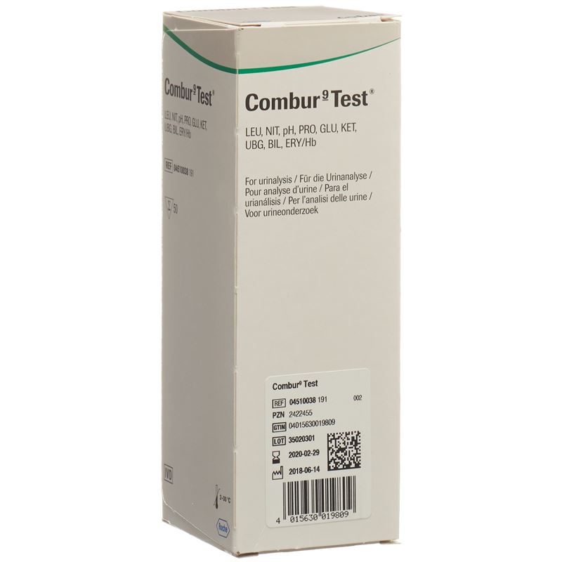 COMBUR 9 TEST Streifen 50 Stk