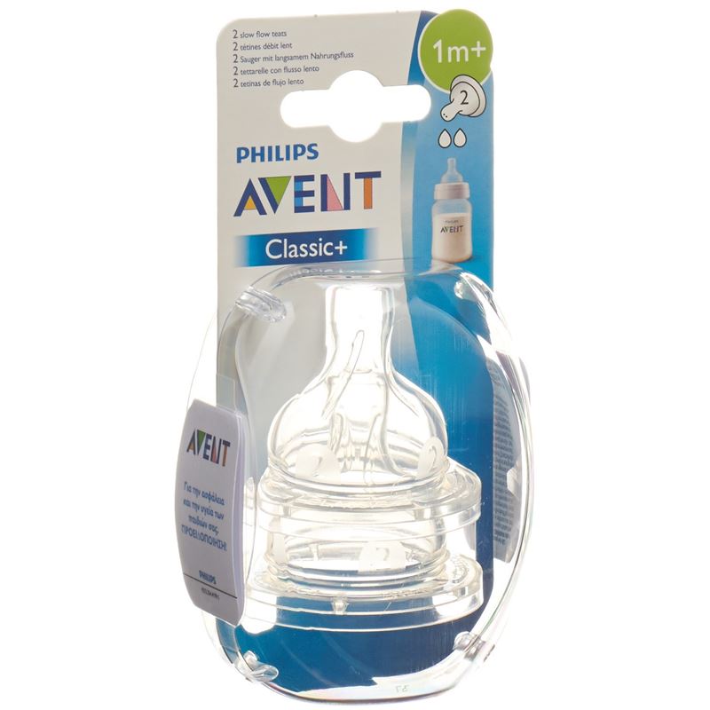 AVENT PHILIPS Tee Sauger 2 Loch 2 Stk