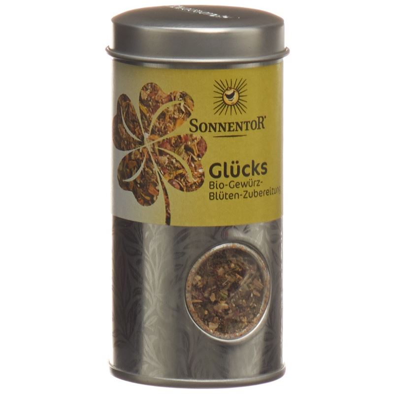 SONNENTOR Glücks Gewürz Blüten Streudose 28 g