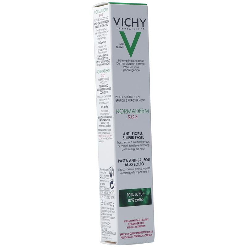 VICHY Normaderm SOS Schwefel-Antiknosp Paste 20 ml