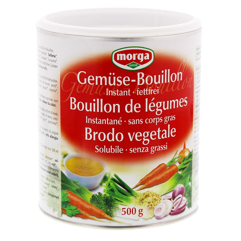 MORGA Gemüse Bouillon fettfrei Ds 500 g