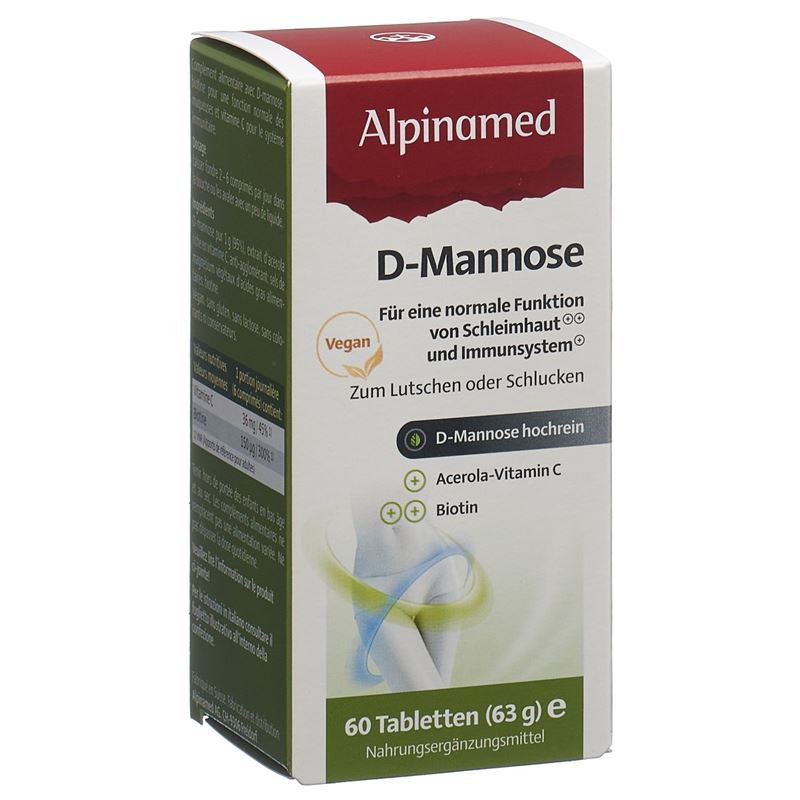 ALPINAMED D-Mannose Tabl Ds 60 Stk