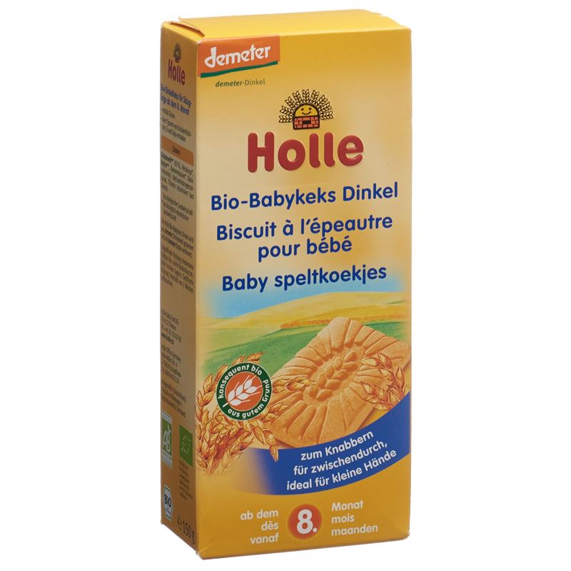 HOLLE Babykeks Dinkel Bio 150 g