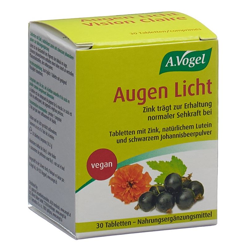 VOGEL Augen Licht Tabl Glas 30 Stk