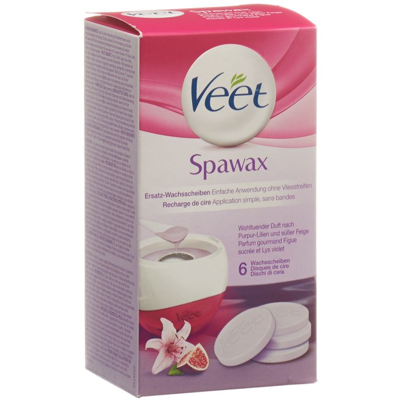 VEET Spawax Ersatz-Wachsscheibe 6 Stk