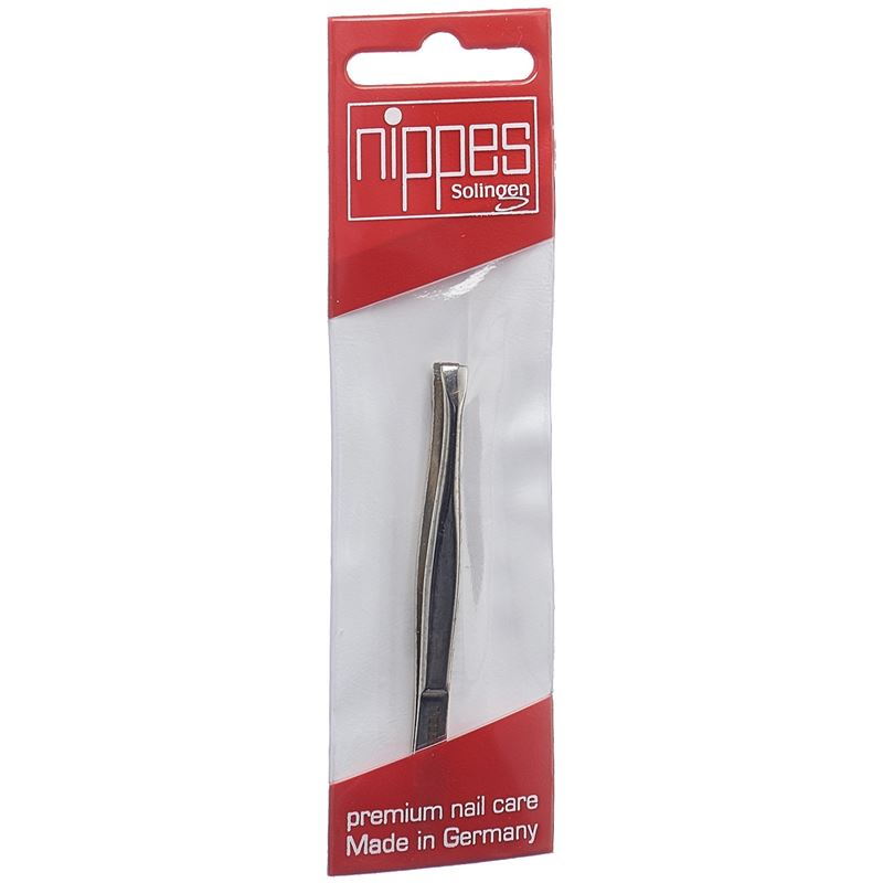 NIPPES Pinzette 8cm gerade vernickelt