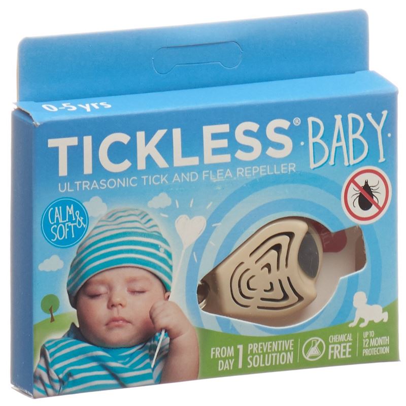 TICKLESS Baby Zeckenschutz beige