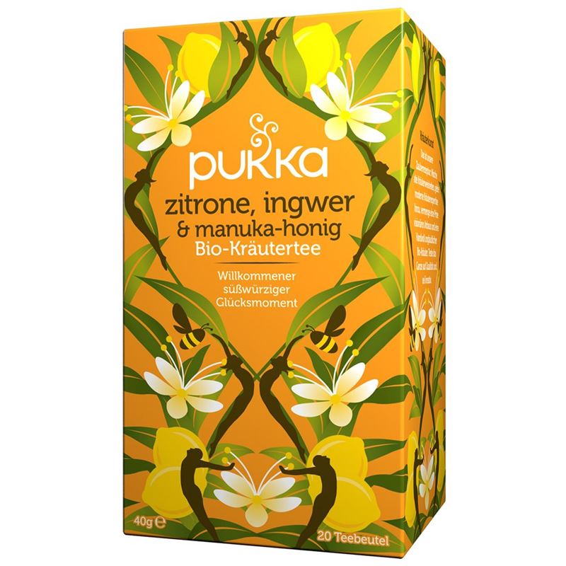 PUKKA Zitrone Ingwer&Manuk Hon Tee Bio Btl 20 Stk