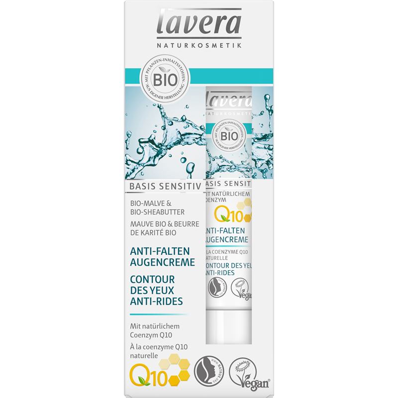 LAVERA Anti-Falten Augencreme Q10 basis sens 15 ml