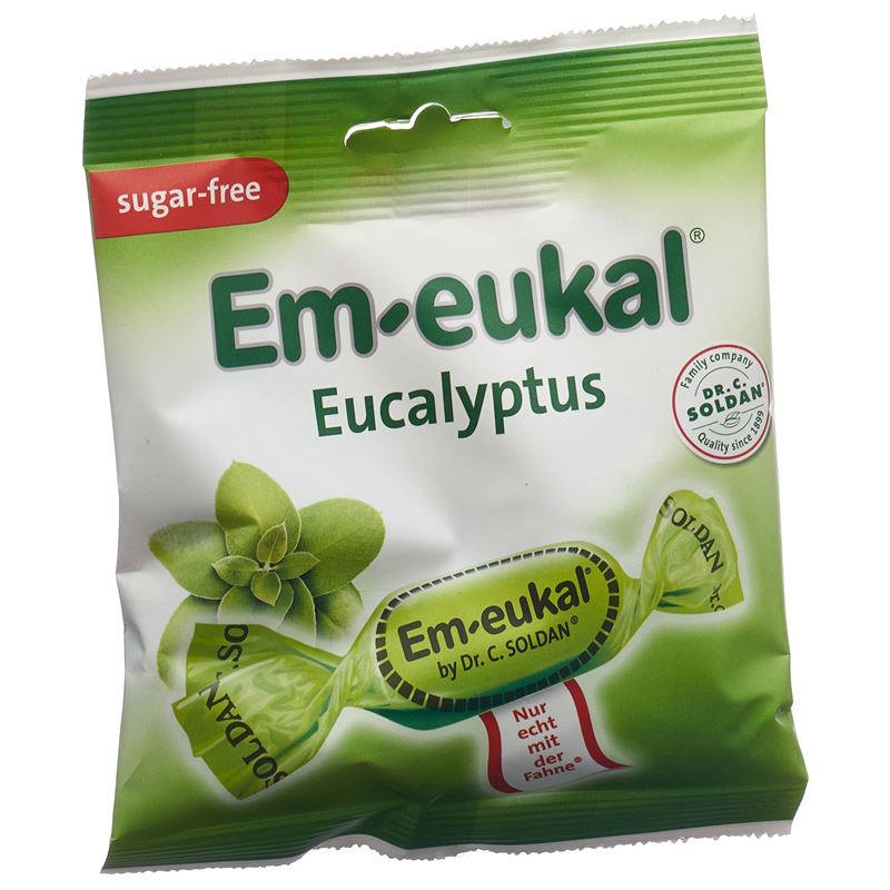 SOLDAN EM-EUKAL Eucalyptus zuckerfrei Btl 50 g