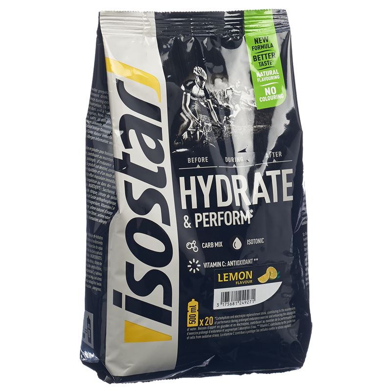 ISOSTAR HYDRATE & PERFORM Plv Lemon 800 g