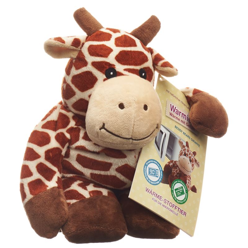 BEDDY BEAR Wärme Stofftier Giraffe Giraffana