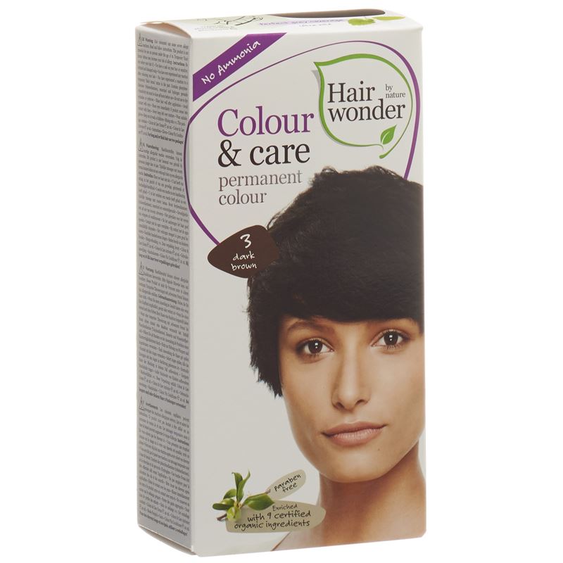 HENNA Hairwonder Colour & Care 3 dunkelbraun