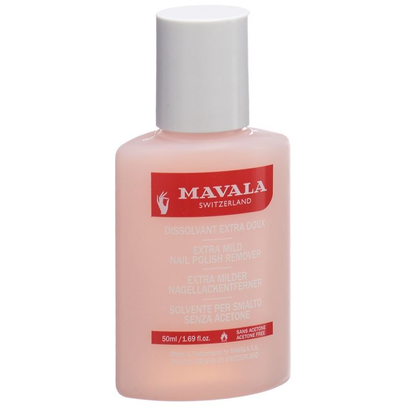 MAVALA Nagellackentferner rosa Plastik 50 ml