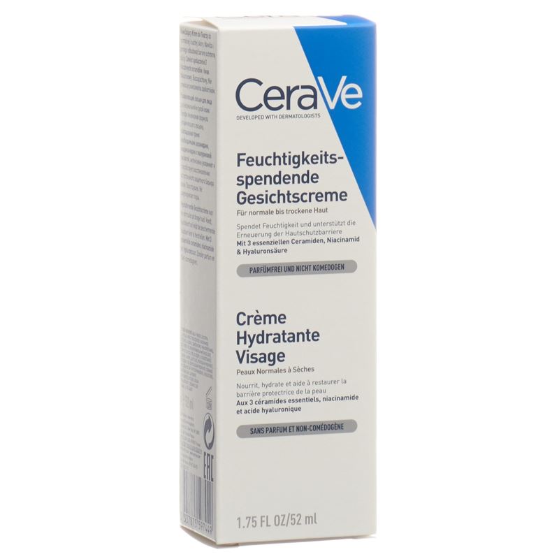 CERAVE Feuchtigkeitsspend Gesichtscr Disp 52 ml