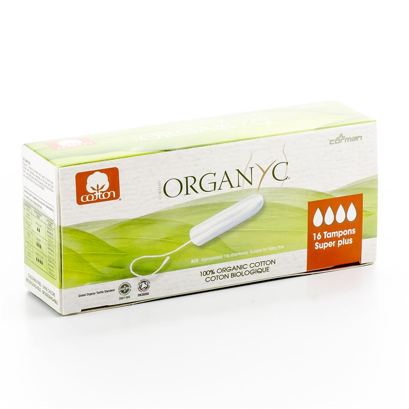 ORGANYC Tampons Super Plus 16 Stk