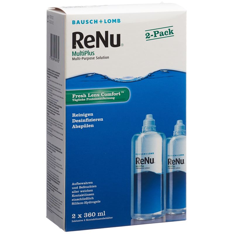 BAUSCH LOMB Renu Multiplus Twin Box 2 x 360 ml