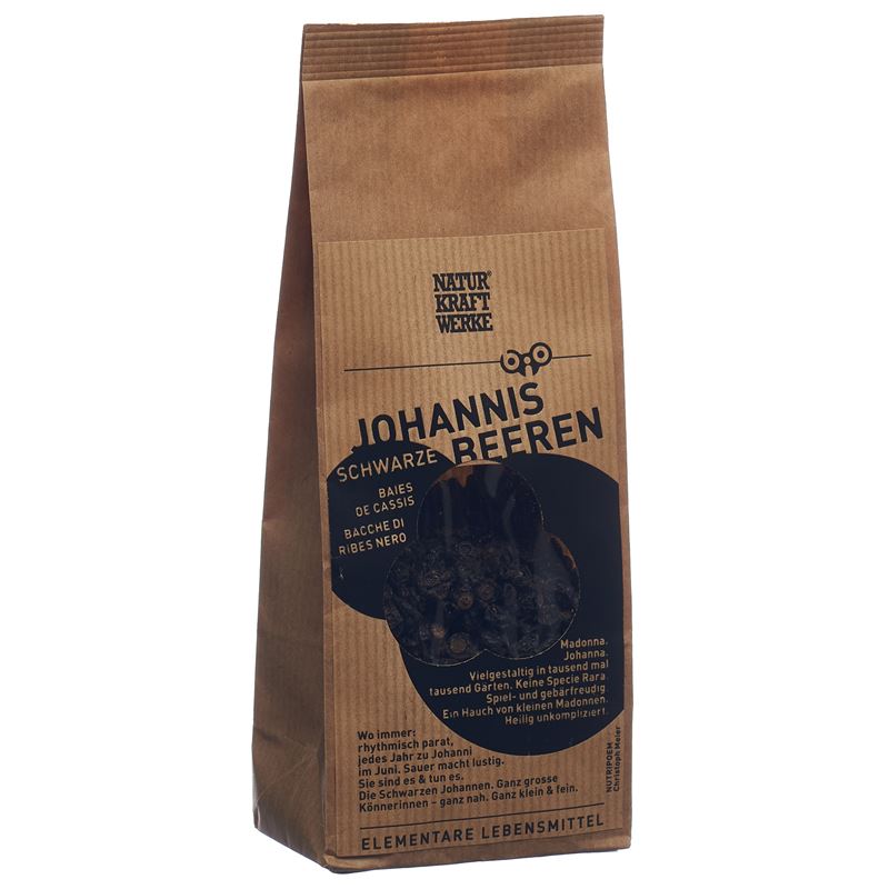 NATURKRAFTWERKE Schwarze Johannisbeeren Bio 150 g