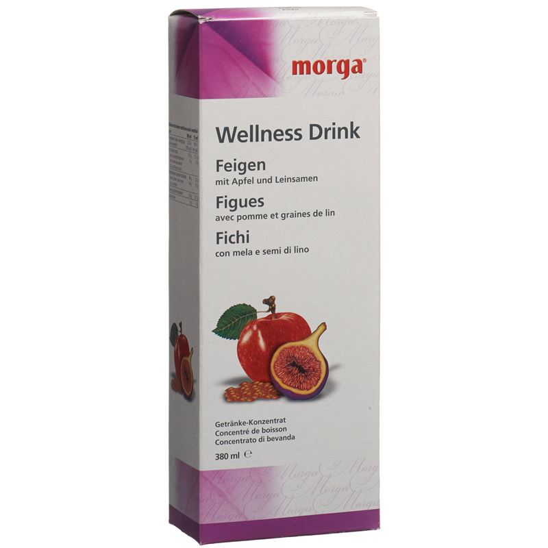 MORGA WELLNESS Drink Feigen 380 ml