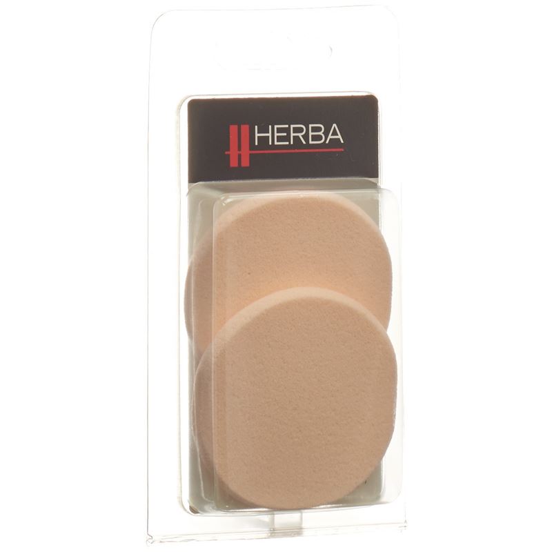 HERBA Make-up Schwämmchen rund 2 Stk 5607