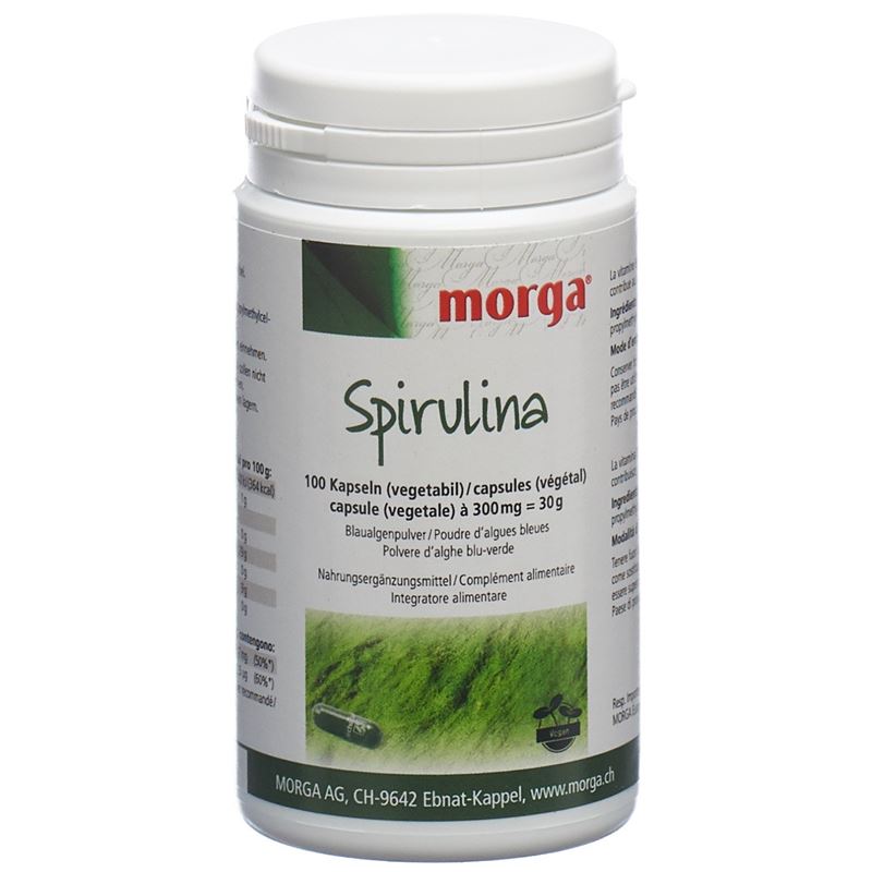 MORGA Spirulina Vegicaps 100 Stk