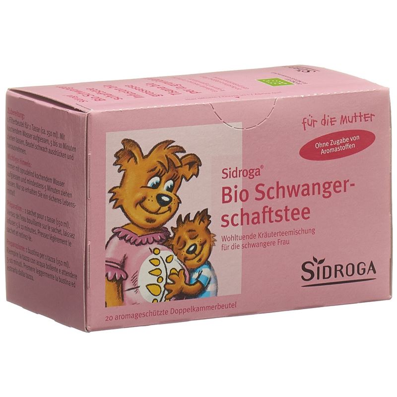 SIDROGA Bio Schwangerschaftstee 20 Btl 1.5 g