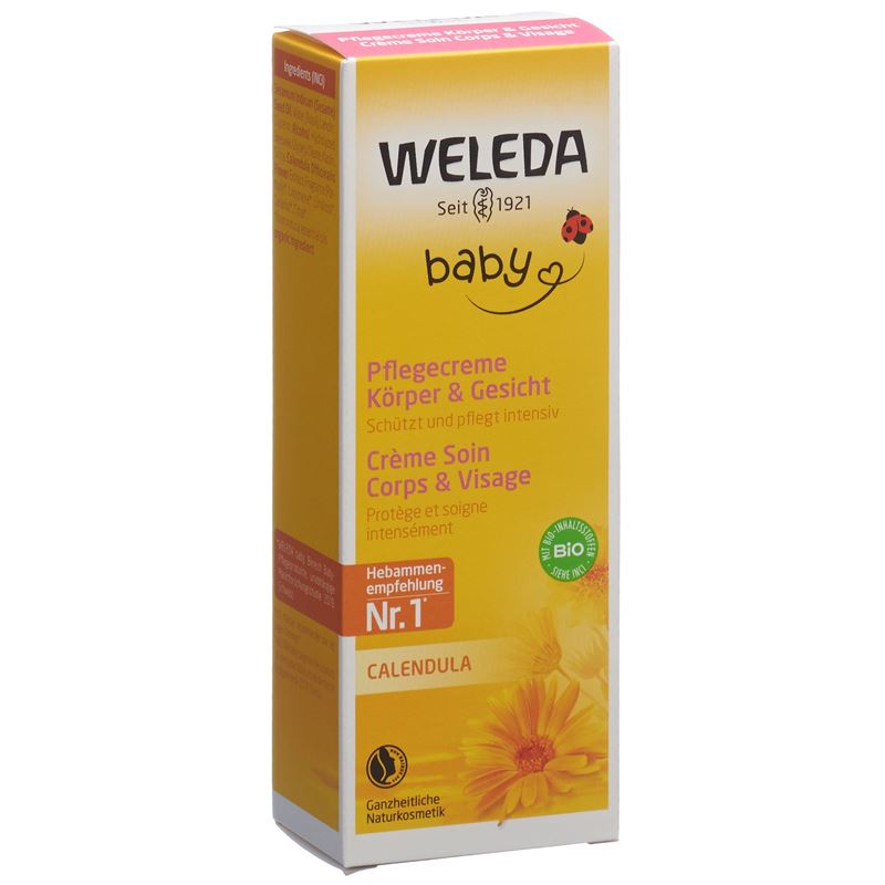 WELEDA CALENDULA Pflegecreme Körper&Gesicht 75 ml