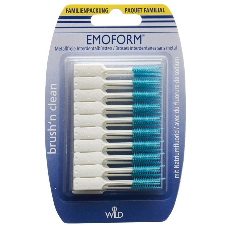 EMOFORM Brush'n Clean Familienpackung 80 Stk