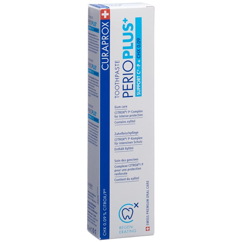 CURAPROX Perio Plus Support CHX 0.09 % Tb 75 ml