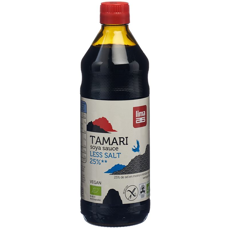 LIMA Tamari 25% weniger Salz Fl 500 ml