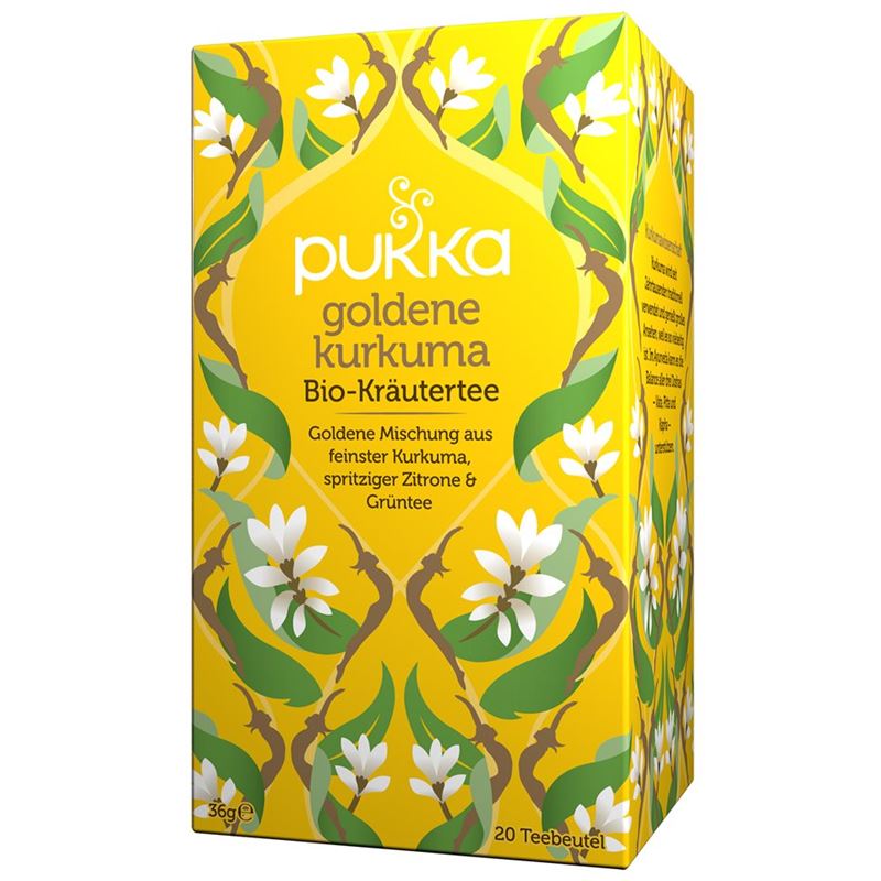 PUKKA Goldene Kurkuma Bio Btl 20 Stk