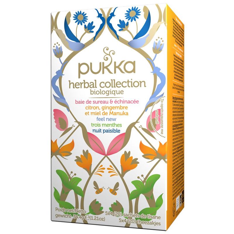 PUKKA Herbal Collection Thé Bio FE Btl 20 Stk