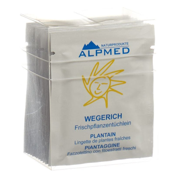 ALPMED Frischpflanzentüchlein Wegerich 13 Stk