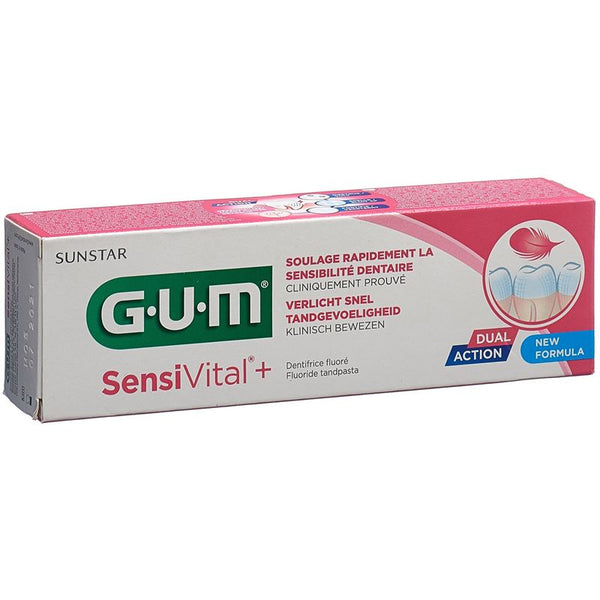 GUM SUNSTAR Sensivital+ Zahnpasta Tb 75 ml