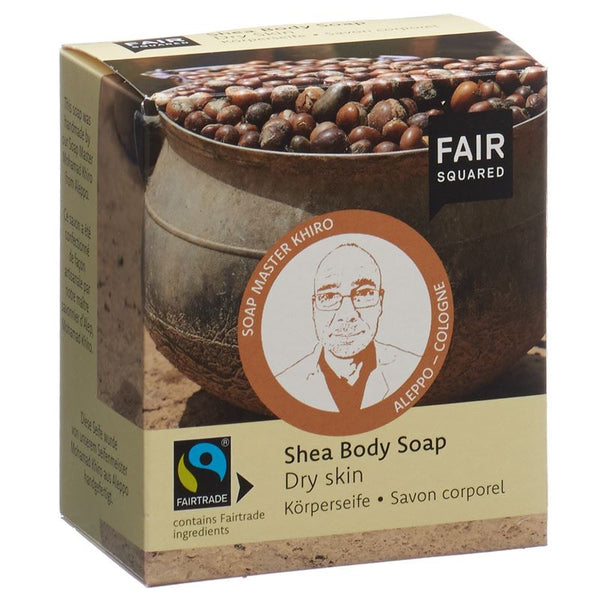 FAIR SQUARED Body Soap Shea Dry Skin 2 x 80 g