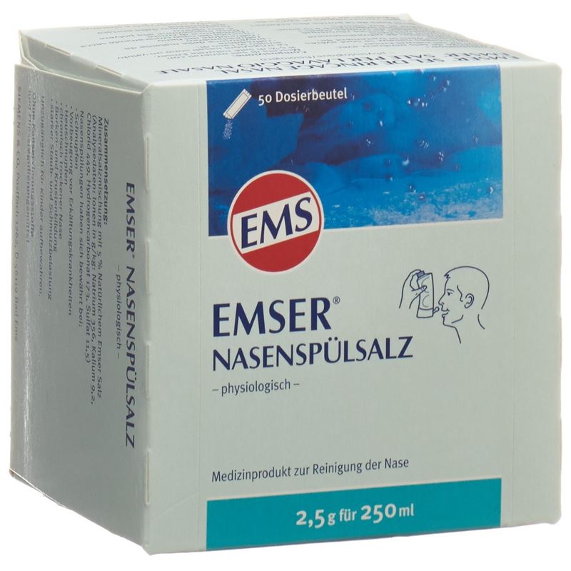 EMSER Nasenspülsalz 50 Btl 2.5 g