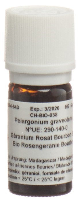 AROMASAN Rosengeranie Äth/Öl Bio 5 ml