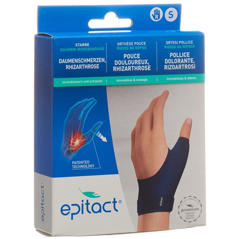 EPITACT starre Daumen-Ruhebandage S rechts