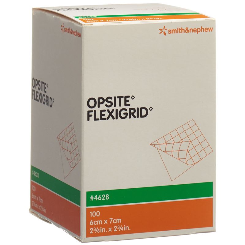 OPSITE FLEXIGRID Wundverband 6x7cm 100 Btl