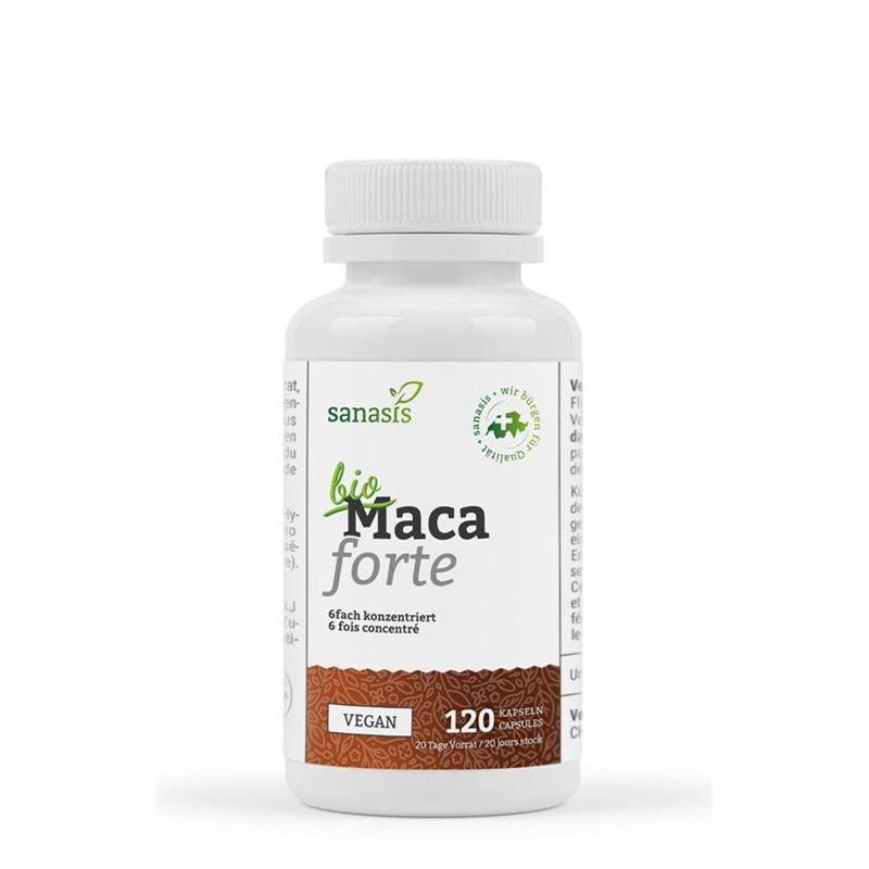 SANASIS BIO MACA forte Kaps Ds 120 Stk