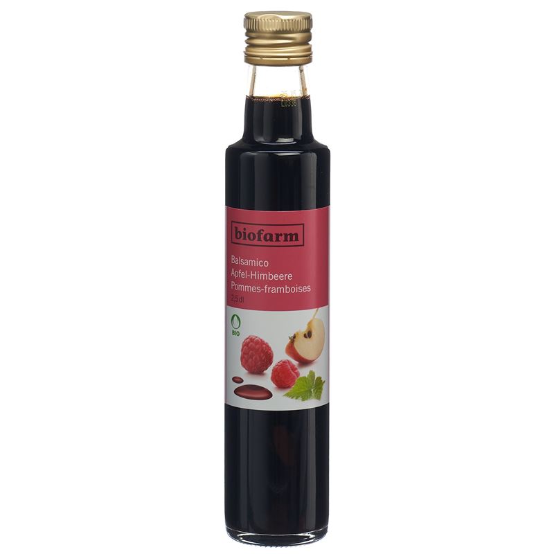 BIOFARM Balsamico Apfel Himbeere 250 ml