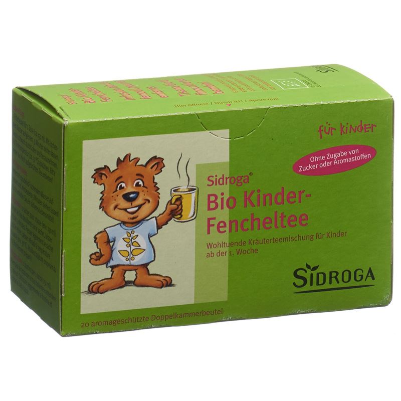 SIDROGA Bio Kinder Fencheltee 20 Stk