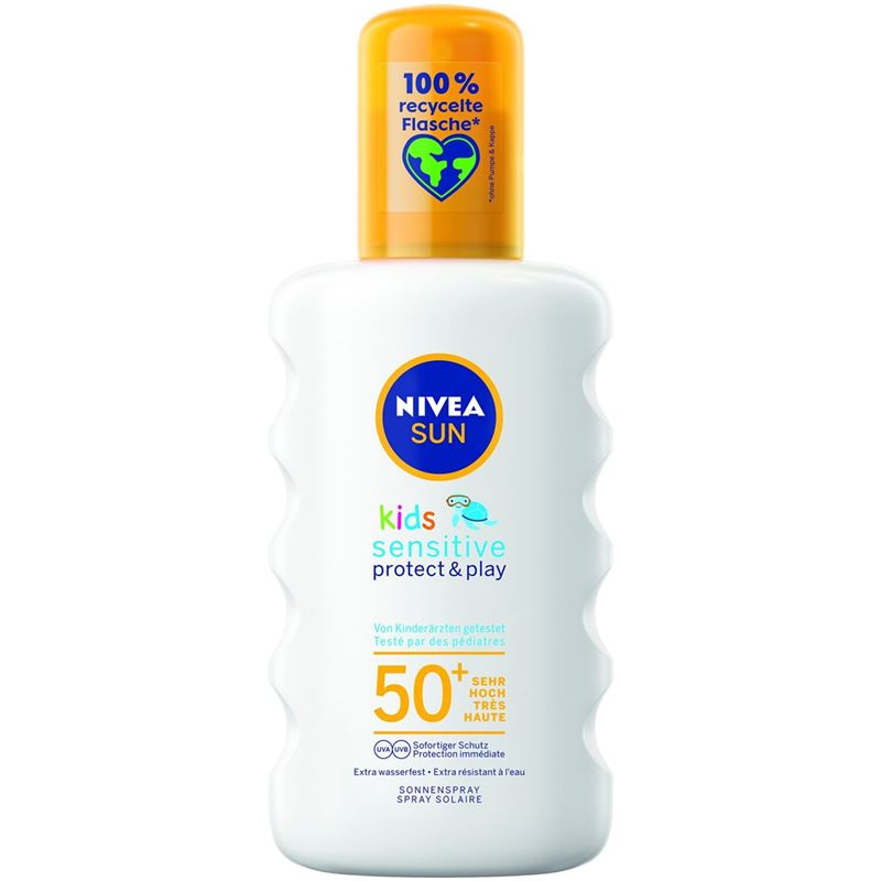 NIVEA Sun Kids Prot&Sens Sonnenspray LSF50+ 200 ml