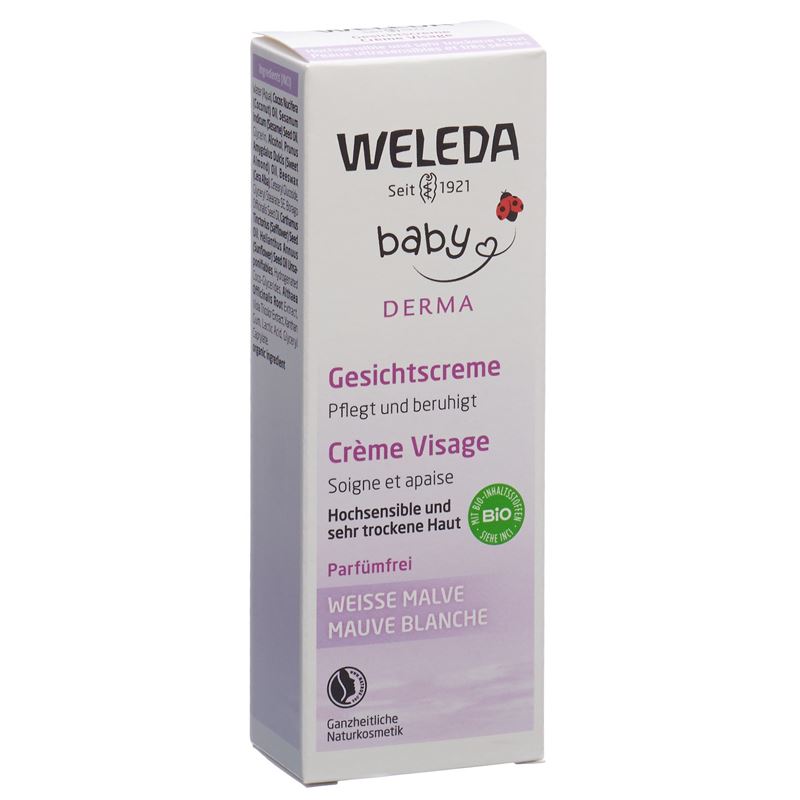 WELEDA WEISSE MALVE Gesichtscreme Tb 50 ml