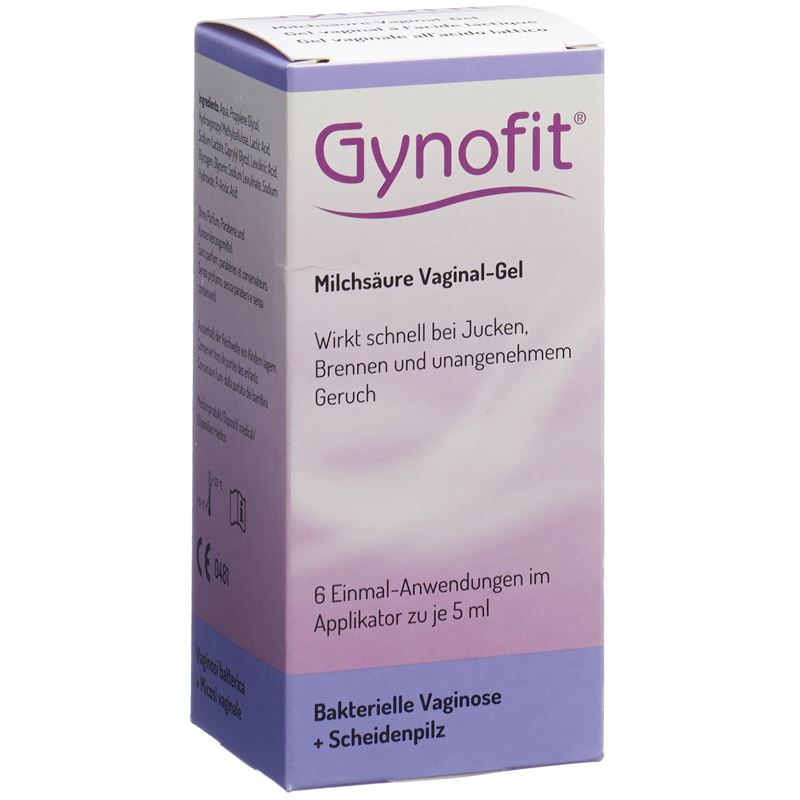 GYNOFIT Milchsäure-Gel Vaginalgel 6 x 5 ml