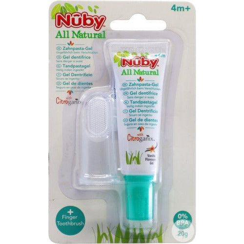 NUBY All Naturals Fingerzahnbür Zahn 20 g