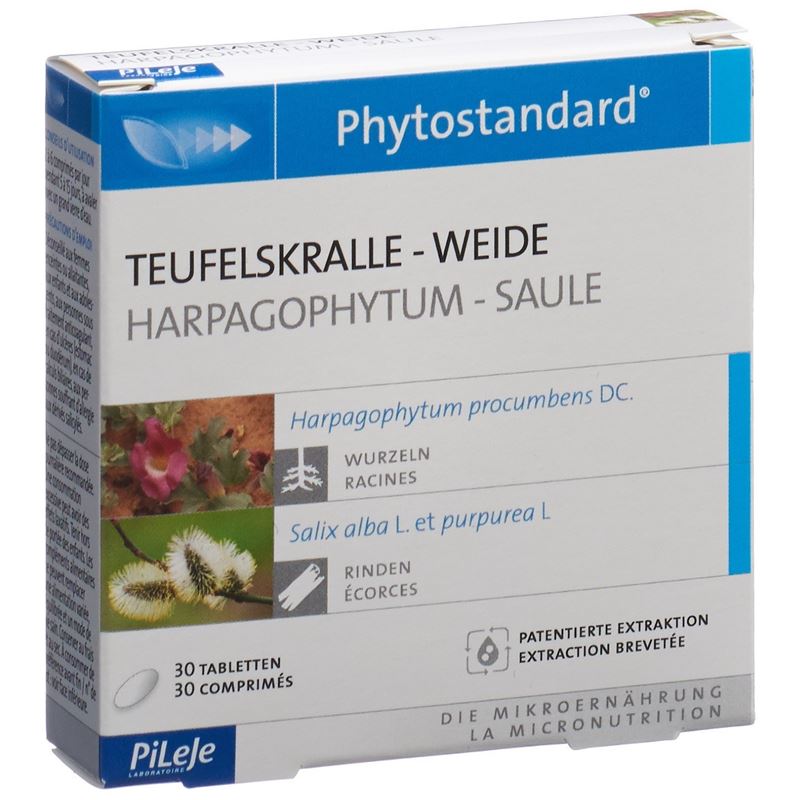 PHYTOSTANDARD Teufelskralle-Weide Tabl 30 Stk