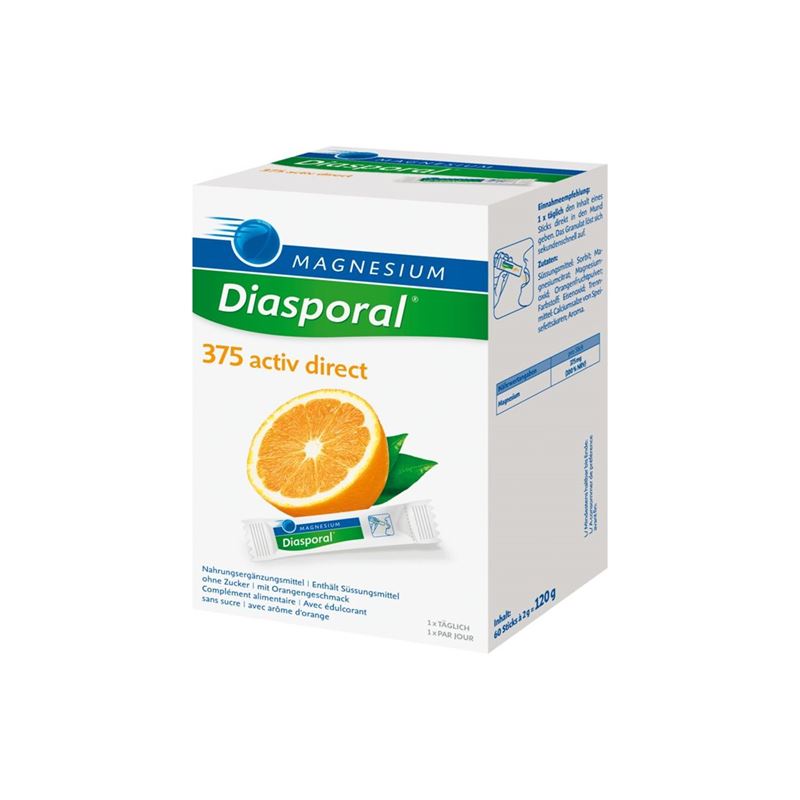 MAGNESIUM DIASPORAL Activ Direct orange 60 Stk