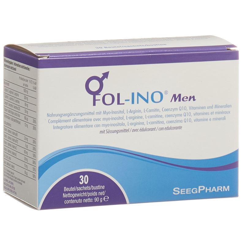 FOL-INO Men Plv Btl 30 Stk