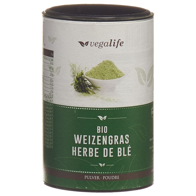 VEGALIFE Weizengras Pulver Ds 125 g